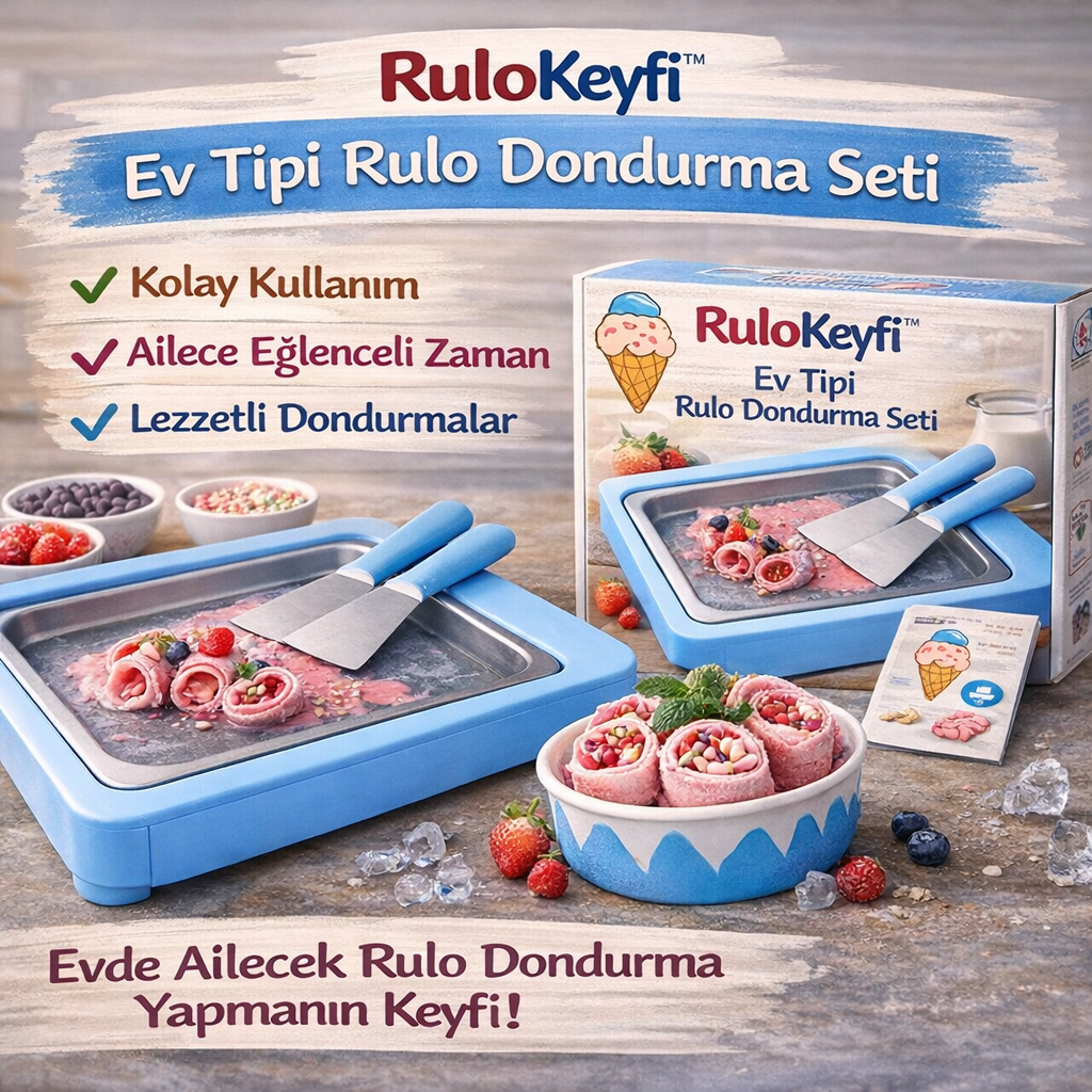 RULOKEYFİ™ DONDURMA TAVASI