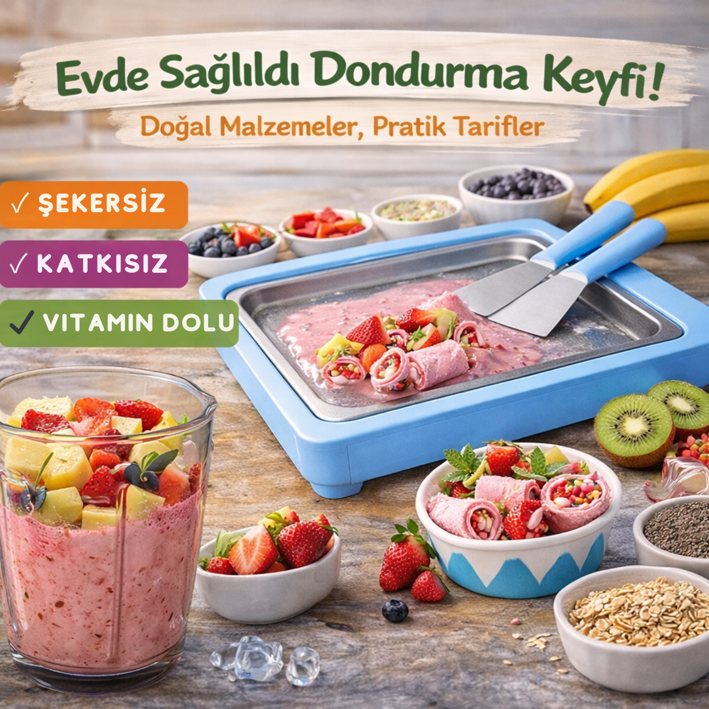 RULOKEYFİ™ DONDURMA TAVASI