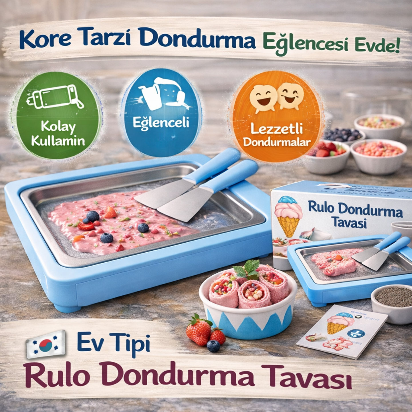 RULOKEYFİ™ DONDURMA TAVASI